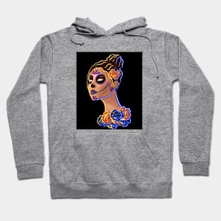 Dia De Los Muertos Girl Hoodie